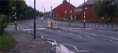 Zebra Crossing with Central Island
