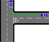 Reversing to the Right