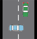 If a car approaches