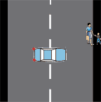 If a pedestrian approaches