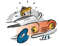 An angry car